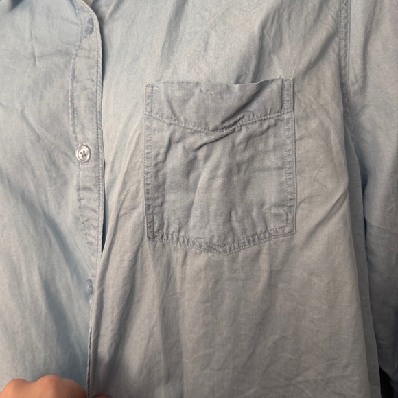 Como Vintage Light Blue Button Down Shirt - Picture 4 of 8